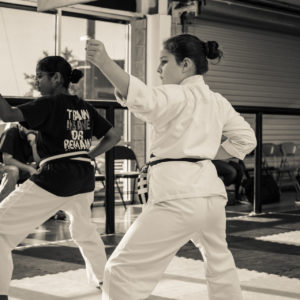 Girls self defense training Impact Martial Arts Alabama